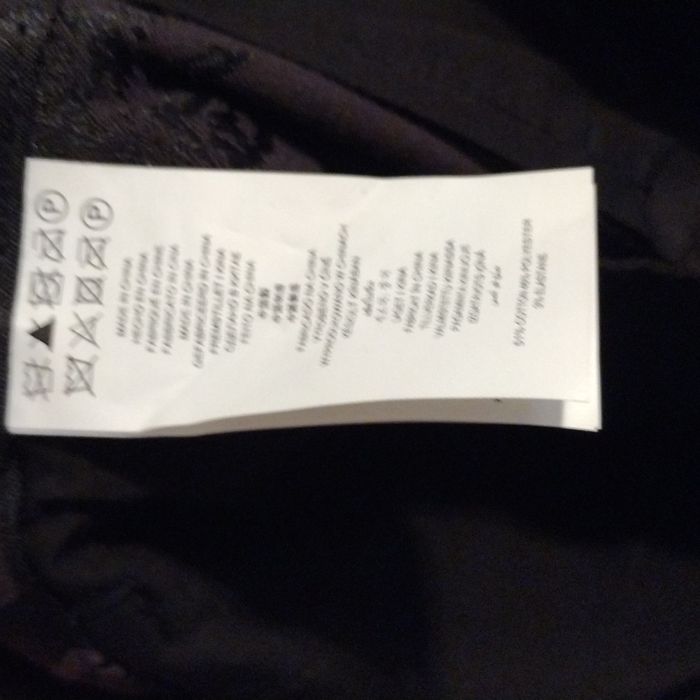 Michael Michael Kors Petite Black Floral Dress Pants - Picture 9 of 9